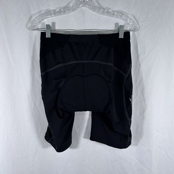 Sportneer Bike Shorts Men's Large Black Padded Pull On Spandex Elastic Waist - Picture 5 of 9